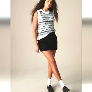 Aritzia Black Mini Skirt